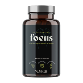 Focus Nootrópico Natural 60 Cápsulas - PaleoBull