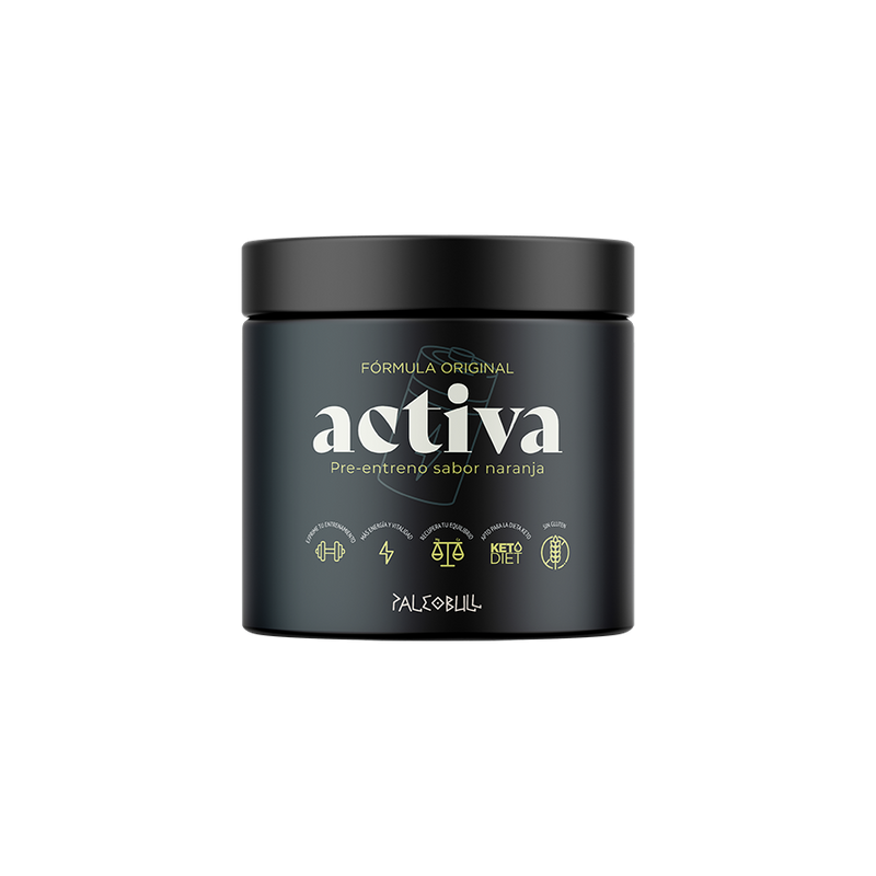 Activa Pre-Entreno SIN Cafeína 225g - PaleoBull