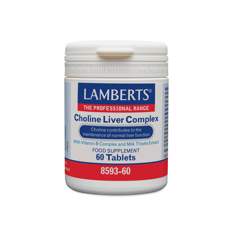 Choline Liver Complex 60 Tabletas - Lamberts