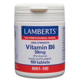 Vitamina B6 Piridoxina 50mg...