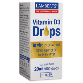 Vitamina D Líquida 20ml 600...