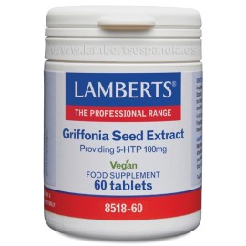 5HTP Extracto de Semillas de Grifonnia 60 Tabletas - Lamberts