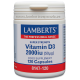 Vitamina D3 - 2000UI 120 Cápsulas - Lamberts