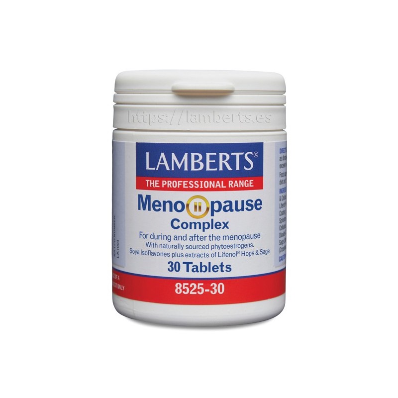 Menopause Complex 30 Tabletas - Lamberts