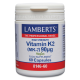 Vitamin K2 (MK7) 90mcg 60 Cápsulas - Lamberts