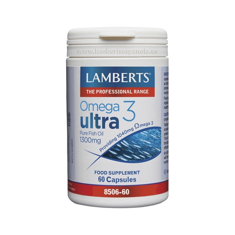 Omega 3 Ultra 60 Cápsulas - Lamberts