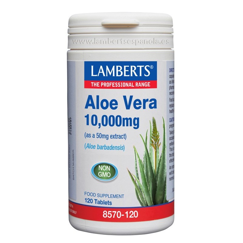 Aloe Vera 120 Tabletas - Lamberts