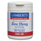 Zinc 25mg 120 Tabletas - Lamberts