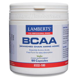 BCAA 180 Cápsulas - Lamberts