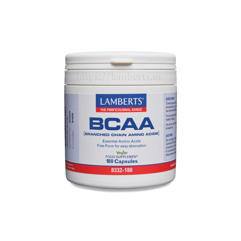 BCAA 180 Cápsulas - Lamberts