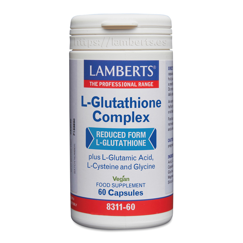 L-Glutathione Complex 60 Cápsulas - Lamberts