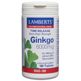 Ginkgo 180 Tabletas - Lamberts