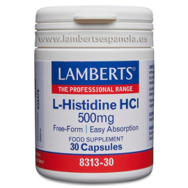 L-Histidina HCI 500mg 30...