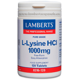 L-Lisina HCI 1000mg 120...