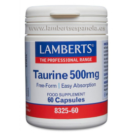 Taurina 500mg 60 Cápsulas -...