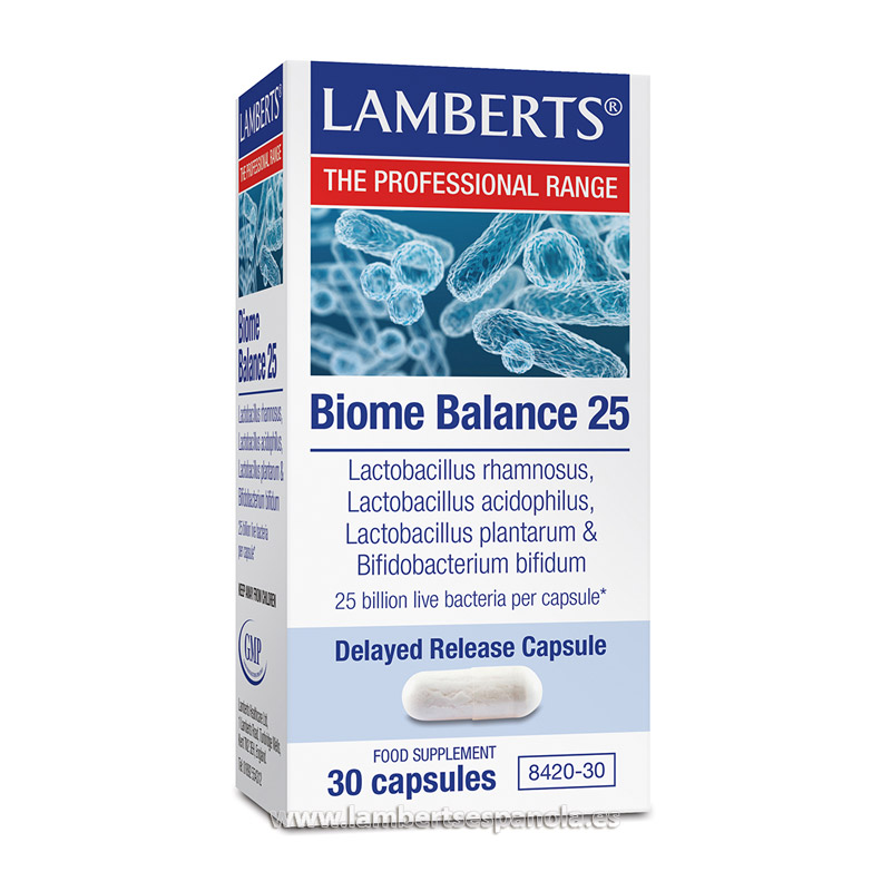 Biome Balance 25 - 30 Cápsulas - Lamberts