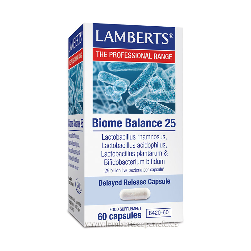 Biome Balance 25 - 60 Cápsulas - Lamberts