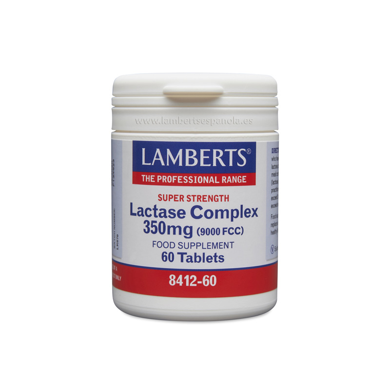 Lactase Complex 350mg 60 Tabletas - Lamberts