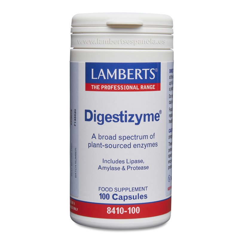 Digestizyme 100 Cápsulas - Lamberts