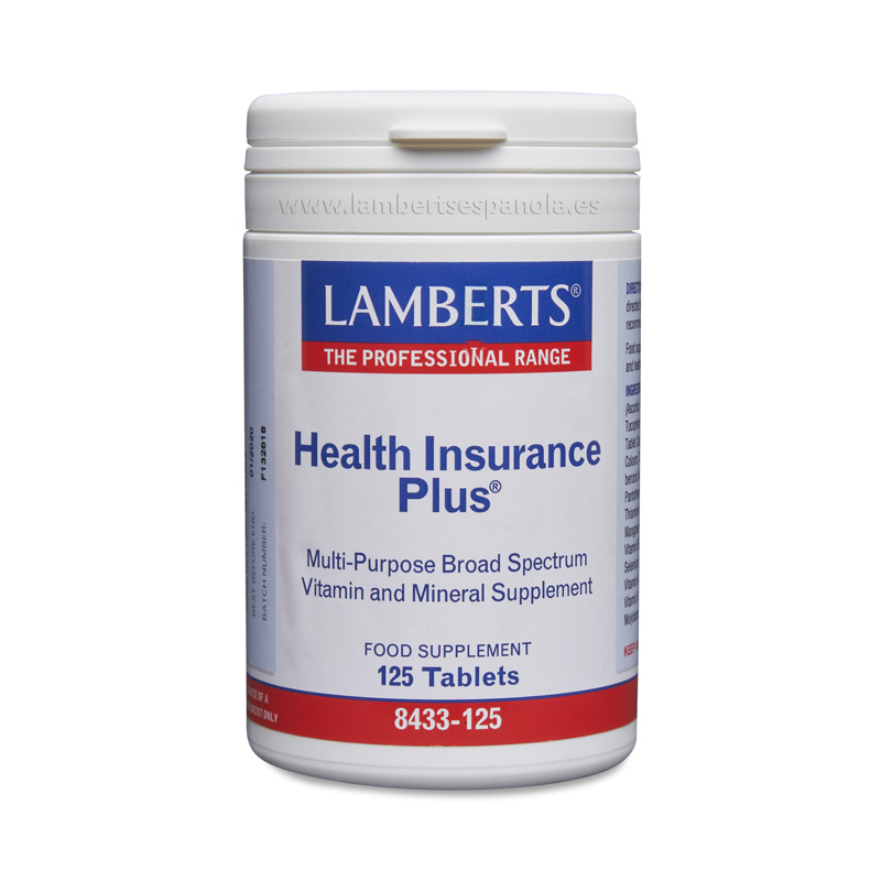 Health Insurance Plus 125 Tabletas - Lamberts