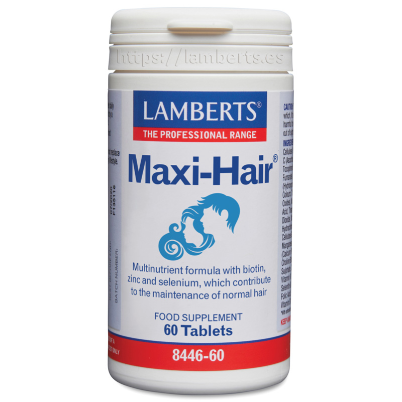 Maxi Hair 60 Tabletas - Lamberts