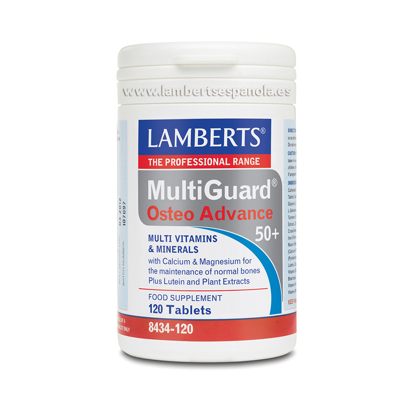 Multi Guard Osteo Advance 50+ 120 Tabletas - Lamberts