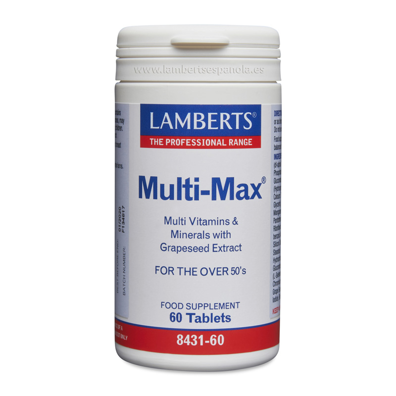 Multi-Max 60 Tabletas - Lamberts