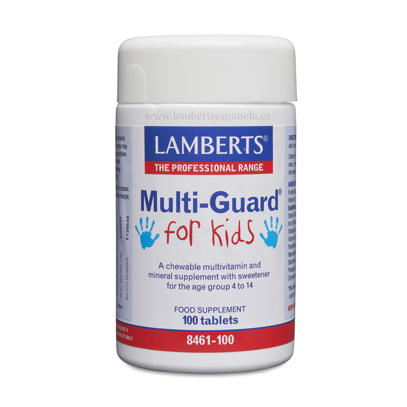 Multi-Guard for Kids 100 Tabletas - Lamberts