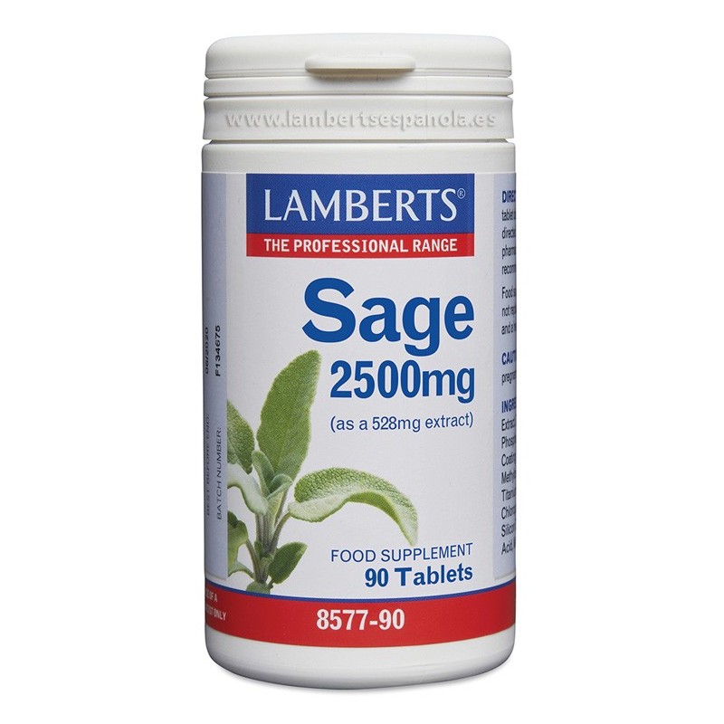 Salvia 90 Tabletas -  Lamberts