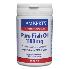 Aceite de Pescado Puro 60 Cápsulas - Lamberts