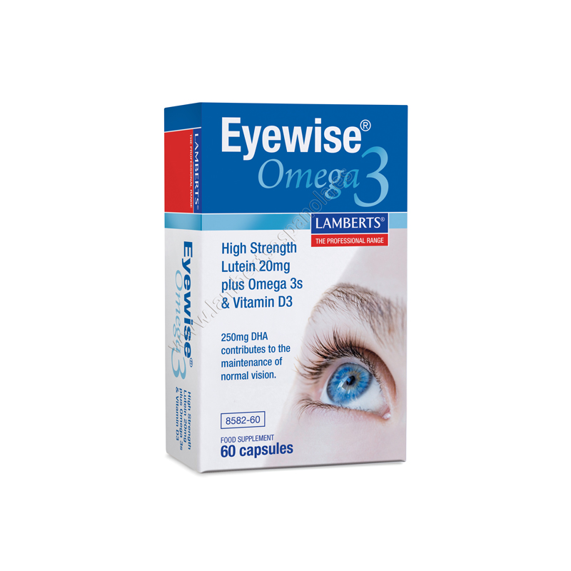 Eyewise Omega 3 - 60 Cápsulas - Lamberts