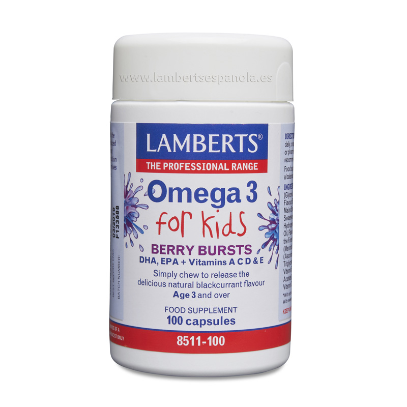 Omega 3 para Niños 100 Cápsulas - Lamberts