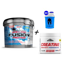 Whey Pro Fusion 4kg +...