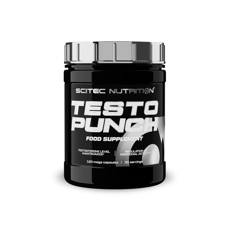 Testo Punch 120 Cápsulas - Scitec Nutrition