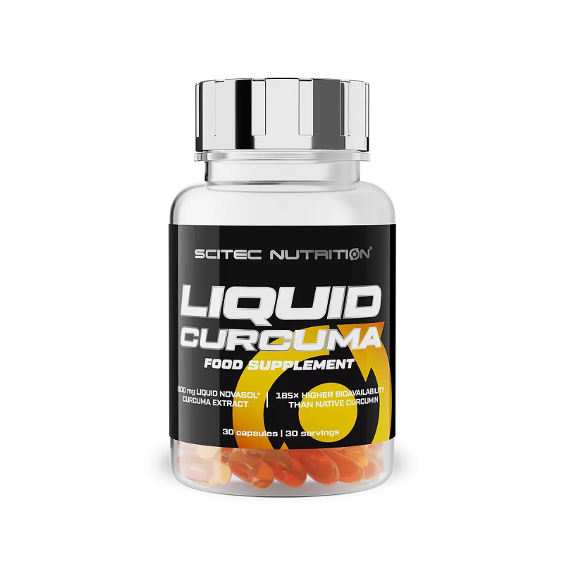 Liquid Curcuma 30 Cápsulas - Scitec Nutrition