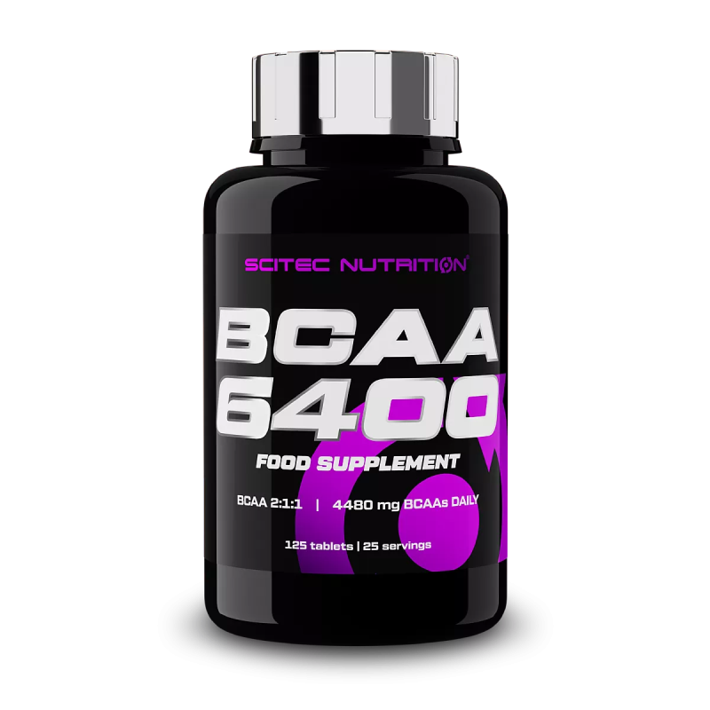 BCAA 6400 - 125 Tabletas - Scitec Nutrition