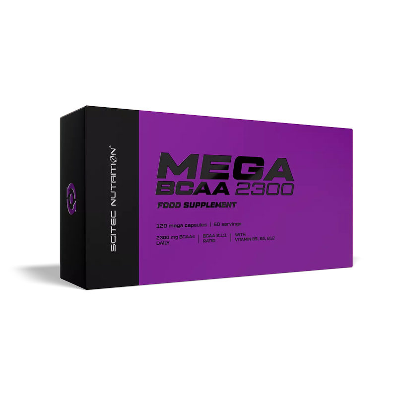 Mega BCAA 2300 - 120 Cápsulas - Scitec Nutrition