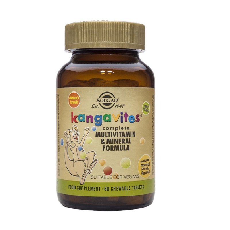 Kangavites Multitropical 60 Comprimidos Masticables - Solgar