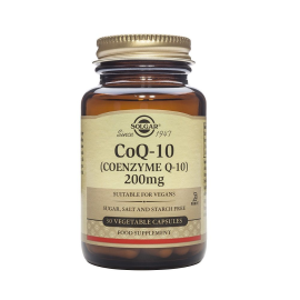 Coenzima Q-10 200mg 30 Cápsulas Vegetales - Solgar