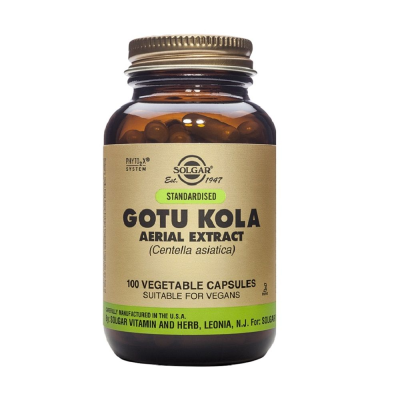 Gotu kola 100 Cápsulas Vegetales - Solgar