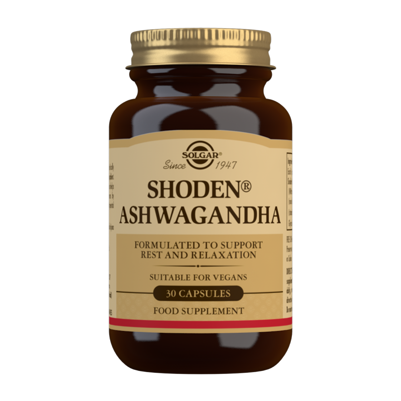 Ashwagandha Shoden® 30 Cápsulas - Solgar