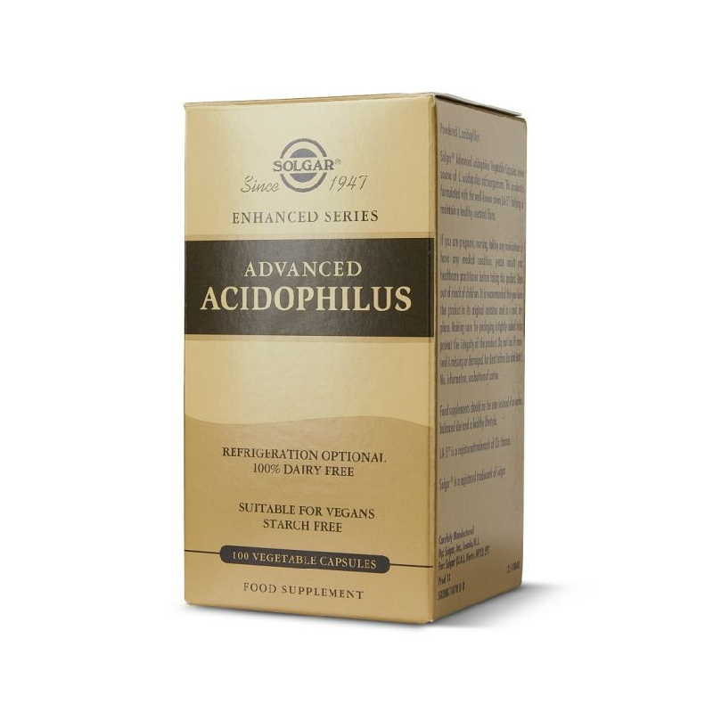 Advanced Acidophilus 100 VegCaps - Solgar