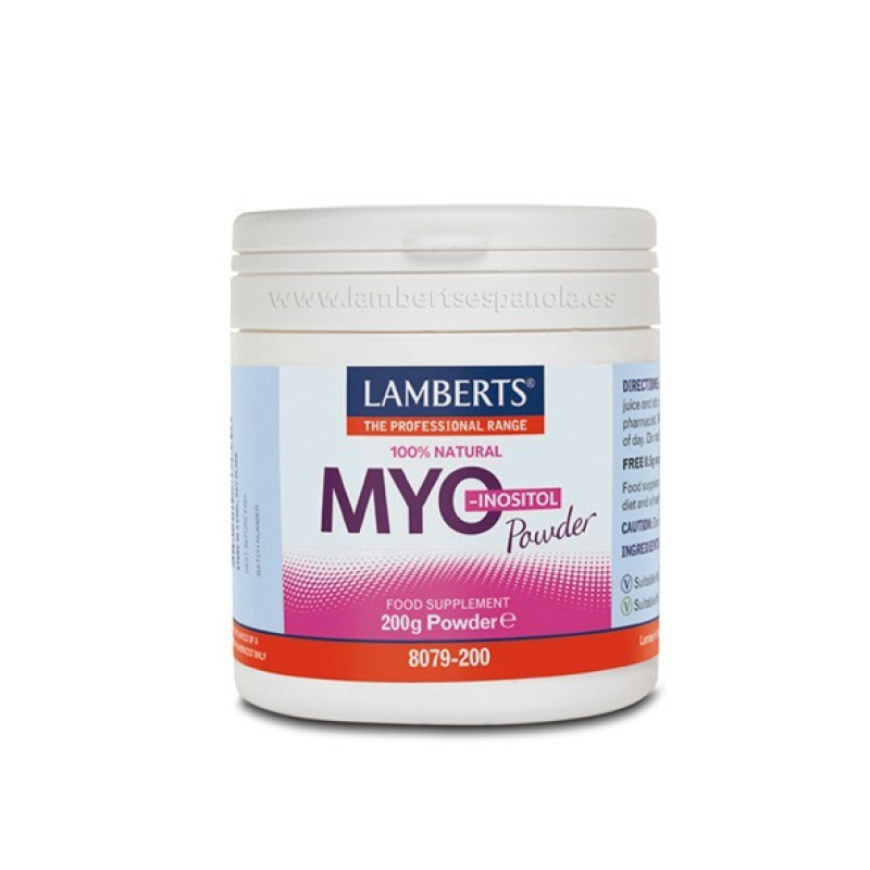 MYO Inositol en Polvo 200g - Lamberts