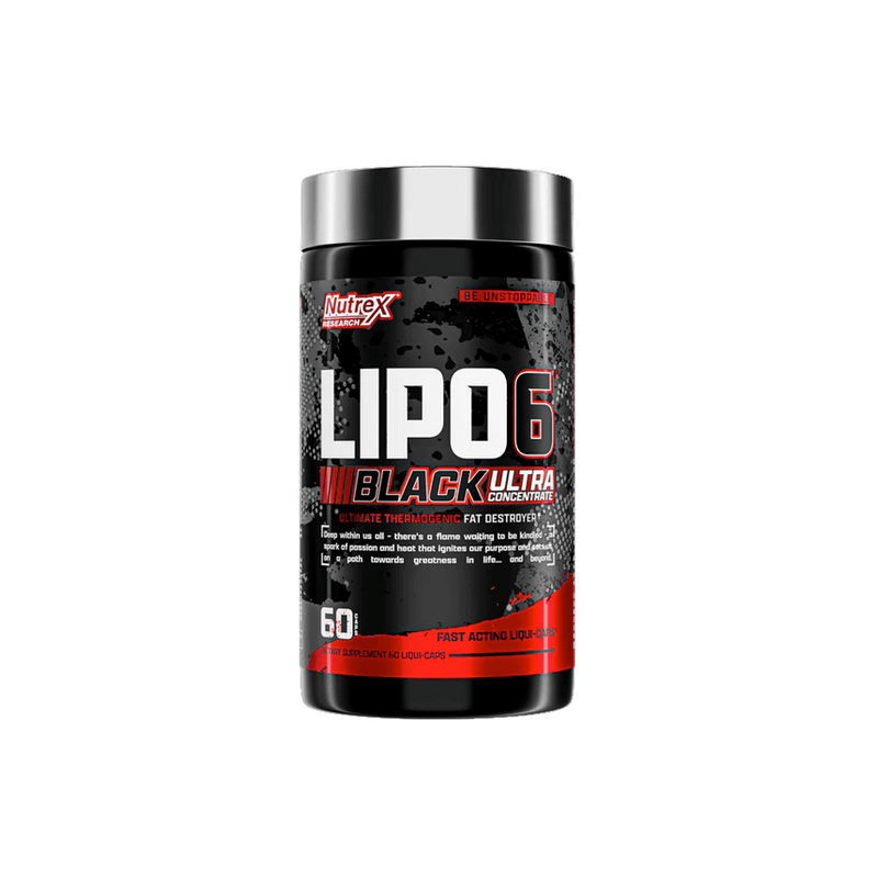 Lipo 6 Black Ultra Concentrate 60 Cápsulas - Nutrex