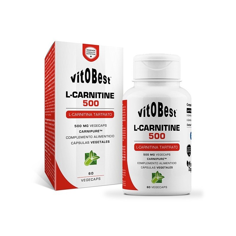 L-Carnitine 500 60 cápsulas - VitoBest