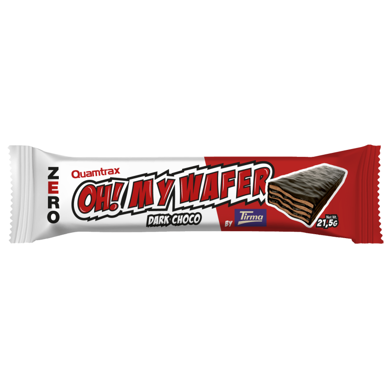 Oh My Wafer Dark Choco 21,5g -  Quamtrax