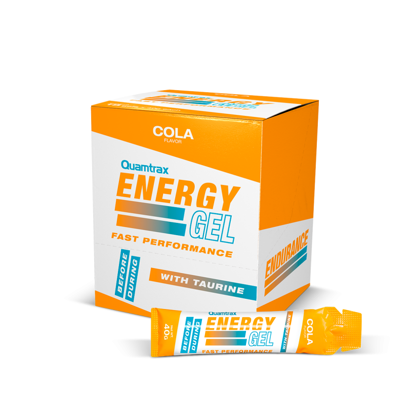 Energy Gel Cola con Taurina 40gr - Quamtrax