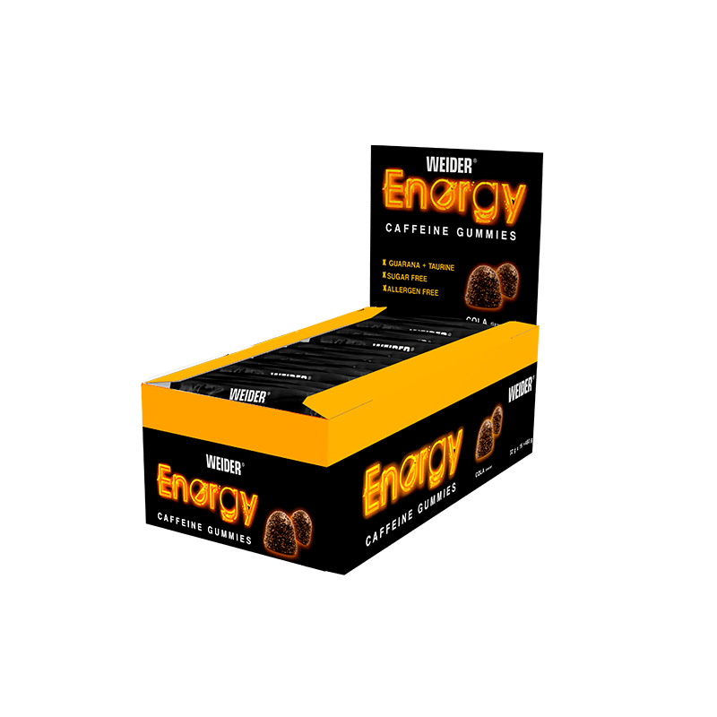 Energy Caffeine 15 Bolsas 16 Gummies - Weider