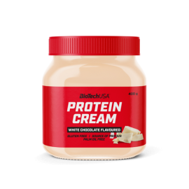 Protein Cream Chocolate Blanco 400gr - Biotech Usa