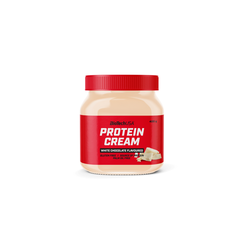 Protein Cream Chocolate Blanco 400gr - Biotech Usa